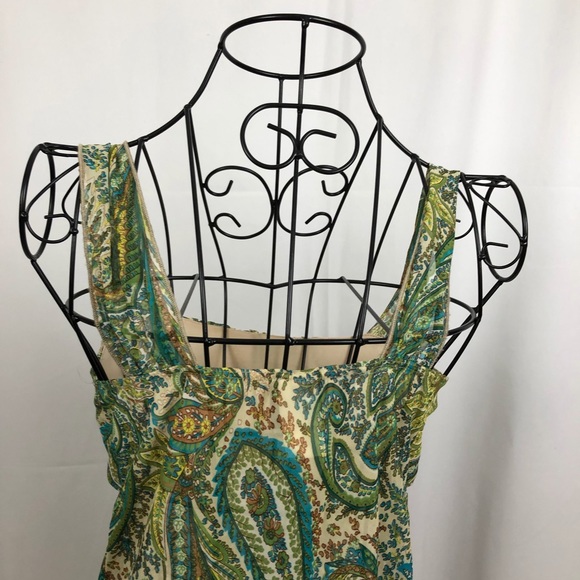 Judy Knapp sheer paisley top S - Picture 4 of 8